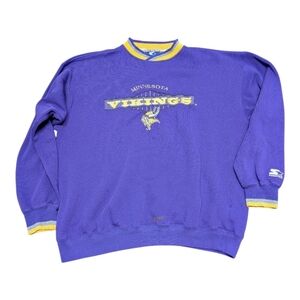 Vintage Starter MN Vikings Purple Sweatshirt